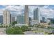 Scenic cityscape view showcasing numerous buildings under a partly cloudy sky at 3338 Peachtree Ne Rd # 1506, Atlanta, GA 30326
