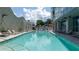 Refreshing pool with lounge chairs and umbrellas, offering a relaxing outdoor retreat at 3338 Peachtree Ne Rd # 1506, Atlanta, GA 30326