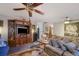Comfortable living room featuring cozy seating, a central entertainment unit, and a relaxing atmosphere for Gathering time at 1377 Tucker Woods Dr, Norcross, GA 30093