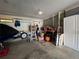 Spacious garage with room for storage, work space, and a personal watercraft at 4336 Thorngate Ln, Acworth, GA 30101