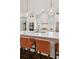 Bright and stylish kitchen island with marble countertops at 5971 Brundage Lane, Norcross, GA 30071