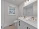 This bathroom has a dual sink vanity, subway tile surround and a window that allows natural light at 2254 Glendale Dr, Decatur, GA 30032