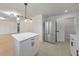 Bright kitchen featuring white cabinets, stainless steel appliances, and a quartz island at 2254 Glendale Dr, Decatur, GA 30032