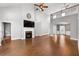 Spacious living room with high ceilings and open floor plan at 320 Roland Manor Dr, Dacula, GA 30019