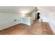 Large attic with a view of the half bath and ample renovation space for your vision at 3261 N Fulton Ave, Atlanta, GA 30354