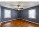 Bedroom featuring hardwood floors, fresh paint and natural light at 3261 N Fulton Ave, Atlanta, GA 30354
