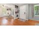 Inviting entryway with hardwood floors, white door, and stylish decor provides a warm welcome at 1747 Remington Rd, Atlanta, GA 30341