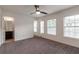 Bedroom with carpet, natural light, and ensuite bathroom at 7850 Willoughby Ct, Alpharetta, GA 30005