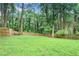 Spacious, grassy backyard with a wooden fence and mature trees, perfect for outdoor activities and privacy at 1653 Terry Mill Se Rd, Atlanta, GA 30316