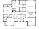 Second floor plan featuring 4 bedrooms, 3 baths, laundry, and walk in closets at 2460 Drew Valley Ne Rd, Brookhaven, GA 30319
