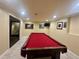 Finished basement featuring a pool table, recessed lighting, and neutral walls at 703 Overlook Point, Woodstock, GA 30189