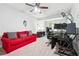 Comfortable living room space with plenty of lighting and large windows at 1286 Creekside Se Ter, Smyrna, GA 30082