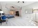 Large main bedroom with a tray ceiling, ample space, and neutral color palette at 1286 Creekside Se Ter, Smyrna, GA 30082