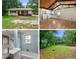 Four-image collage showcasing the property's exterior, kitchen, bathroom, and backyard at 20 Cheryl Ter, Covington, GA 30016