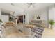 Bright living room features modern furniture, hardwood floors, and ample natural light at 3300 Windy Ridge Se Pkwy # 809, Atlanta, GA 30339
