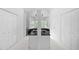 Main bathroom featuring double sink vanity and walk-in shower at 2108 Yorkshire Ct, Woodstock, GA 30189