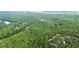 Breathtaking aerial view of winding river and trees at 408 River Run Dr, Sandy Springs, GA 30350