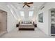 Cozy bedroom with carpet flooring, skylights, and ample natural light at 16 Walker Ne Ter, Atlanta, GA 30309