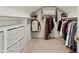 Spacious closet with shelving and hanging storage for clothes and accessories at 16 Walker Ne Ter, Atlanta, GA 30309
