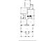 Detailed floor plan of the first floor, showcasing the layout of the living room, kitchen, bedrooms, and bathrooms at 16 Walker Ne Ter, Atlanta, GA 30309