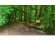 This land features trees and marked signage, cautioning against trespassing at 397 Cypher Dr, Suwanee, GA 30024