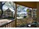 Relax on this balcony with scenic views of the lush landscaping and charming architecture at 1315 Mcgill Park Ne Ave, Atlanta, GA 30312