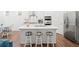 Spacious kitchen with a large island and stainless steel appliances at 1534 Bedstone Dr, Canton, GA 30114