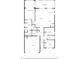 Detailed floor plan showcasing the layout of the home with bedrooms, living areas, and garage at 1534 Bedstone Dr, Canton, GA 30114