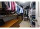 Walk-in closet with shelving and hanging racks to maximize storage at 2968 Oshields Sw Ct # 4, Marietta, GA 30060