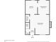 Floor plan of the first floor highlighting the living room, kitchen, and dining room at 687 Redland Dr # 687, Riverdale, GA 30238