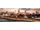 Stunning Atlanta skyline at dusk, featuring illuminated buildings and an elevated train at 791 Wylie Se St # 404, Atlanta, GA 30316