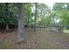 A lush backyard with mature trees and plenty of space at 1327 Rupert Rd, Decatur, GA 30030