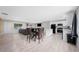 Open living space featuring a modern kitchen, dining area, and living room at 1735 Carter Cir, Atlanta, GA 30344