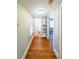 Hallway with hardwood floors, and neutral paint at 2 Collier Nw Rd # 5, Atlanta, GA 30309