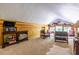 Finished bonus room with wood paneled walls, seating and large windows at 570 Park Se Ave, Atlanta, GA 30312