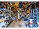 A well-organized garage space with shelving, tools, storage containers, and work lighting at 570 Park Se Ave, Atlanta, GA 30312
