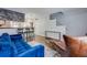 Comfortable seating area with view into open kitchen with breakfast bar at 2232 Dunseath Nw Ave # 309, Atlanta, GA 30318