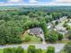 Aerial view showcasing the property's mature landscaping and its location amidst a lush green neighborhood at 84 Nw Gloster Nw Rd, Lawrenceville, GA 30044