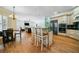 Spacious eat-in kitchen has stainless appliances, custom cabinets, island and eat-in dining at 84 Nw Gloster Nw Rd, Lawrenceville, GA 30044