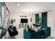 Modern living room featuring stylish decor, including plush seating and trendy artwork at 76 Mayson Avenue Northeast Ne, Atlanta, GA 30307