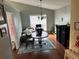 Comfortable living room features hardwood floors and lots of light at 2256 Hansford Pass, Buford, GA 30519