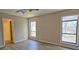 Bedroom featuring ceiling fan, wood-look floors, and natural light at 508 Jaywood Dr, Stone Mountain, GA 30083
