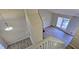Upper floor view of living room showcasing wood-look floors and natural light at 508 Jaywood Dr, Stone Mountain, GA 30083