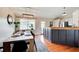 Dining area showcasing natural light and hardwood floors connected to the kitchen at 8 Southview Dr, Cartersville, GA 30121