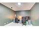 Functional home office with modern desks, ergonomic chairs, and a sleek, minimalist design at 8 Southview Dr, Cartersville, GA 30121