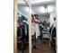 Large walk-in closet with ample shelving and plenty of room for storage at 400 Silver Spring St, Dallas, GA 30157