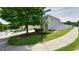 Corner lot on Silver Spring Street with manicured lawn and white fence at 400 Silver Spring St, Dallas, GA 30157