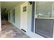 Charming front porch with beautiful slate flooring and view to the front yard at 1150 Terramont Dr, Roswell, GA 30076