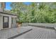 Back Deck with wood benches at 63 Lakeview Ln, Stockbridge, GA 30281