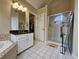 Bathroom with shower and bathtub at 1988 Greensferry Gln, Lawrenceville, GA 30043